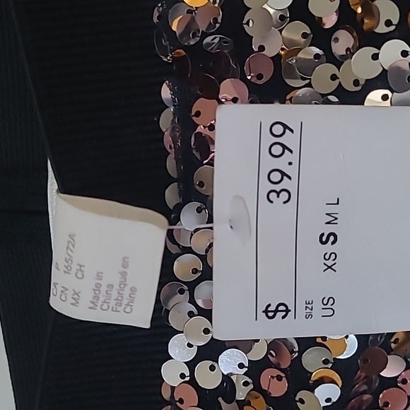 H&M sequin skirt - Picture 4 of 4